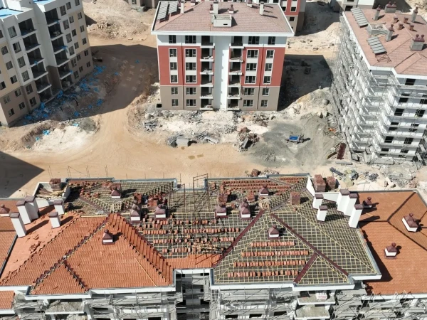 Adıyaman Ahşap Kiremit Çatı - UNTD İnşaat