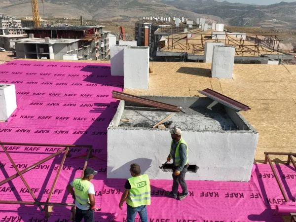 Adıyaman Ahşap Kiremit Çatı - Cevahir İnşaat