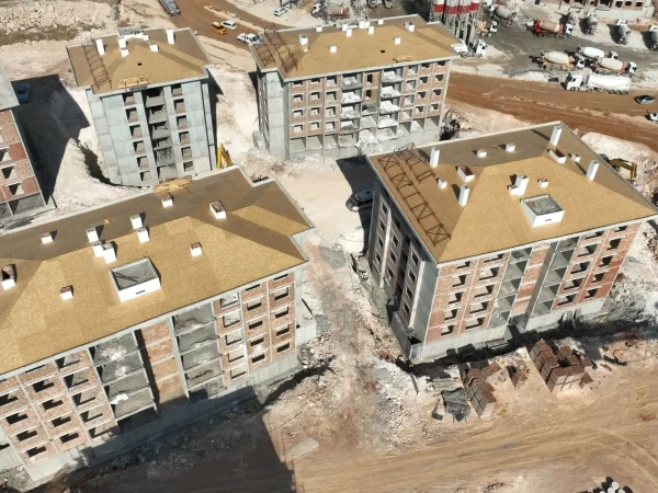 Adıyaman Ahşap Kiremit Çatı - Cevahir İnşaat